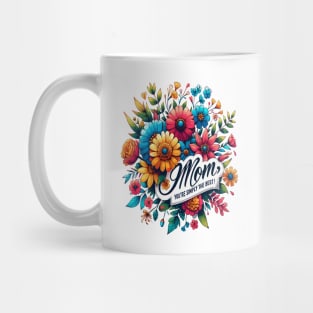 Moms Blooming Bouquet Mug